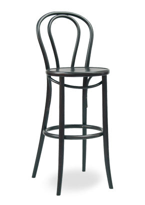 Klassiker Hairpin Bentwood Bar Stool The Chair Market