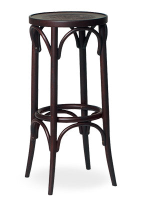 Qitay Backless Bentwood Bar Stool The Chair Market