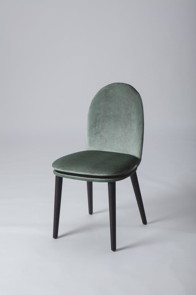 Juno Upholstered Chair - Wood Legs