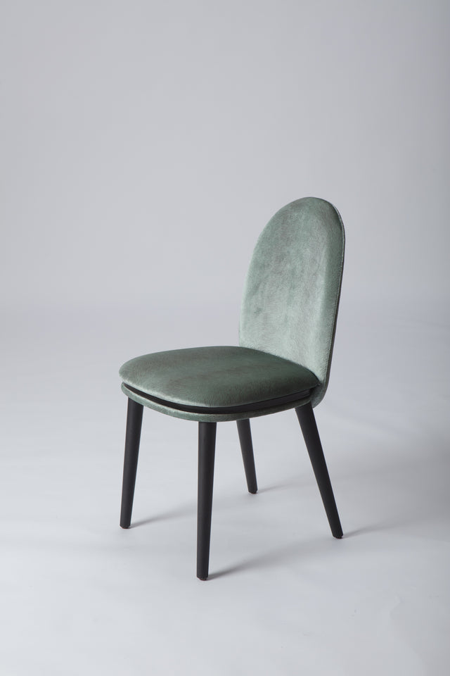 Juno Upholstered Chair - Wood Legs