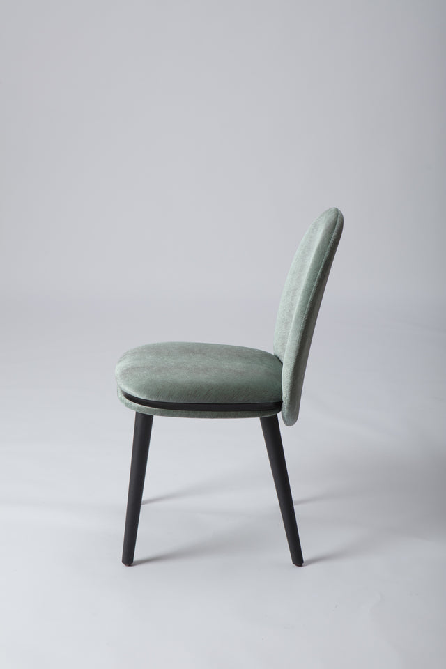 Juno Upholstered Chair - Wood Legs