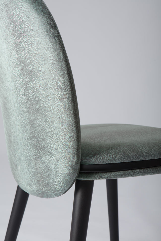 Juno Upholstered Chair - Wood Legs