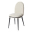 Juno Upholstered Chair - Metal Legs