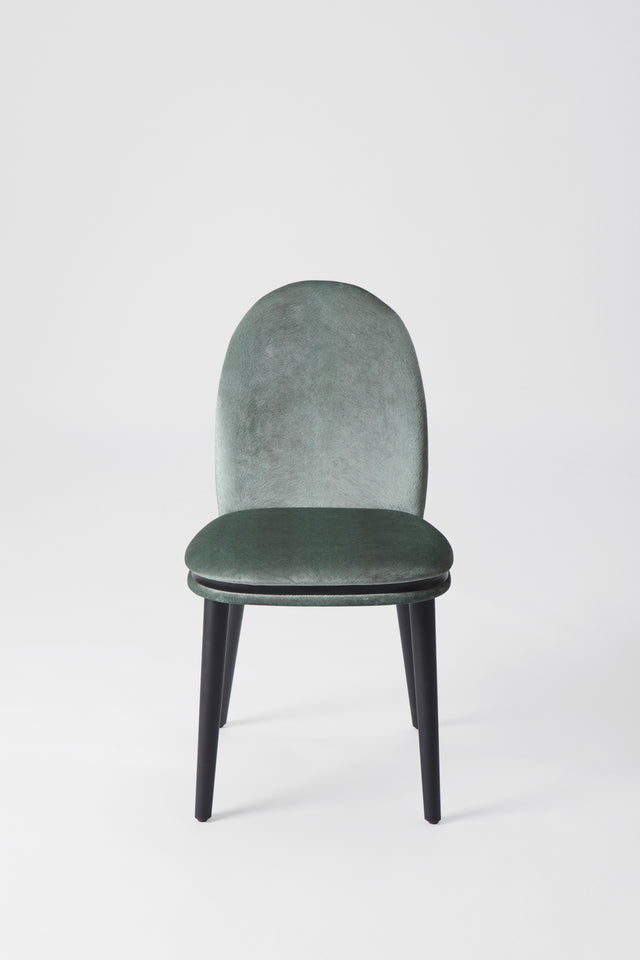 Juno Upholstered Chair - Wood Legs