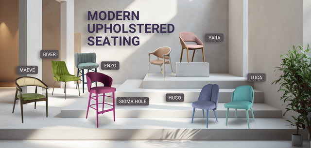 Modern Upholstered Seating - European Made