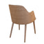 Vito Wood Upholstered Arm Chair