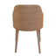 Vito Wood Upholstered Arm Chair